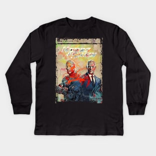 hobbs and shaw contemporary art Kids Long Sleeve T-Shirt